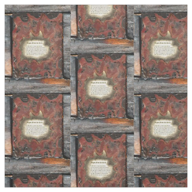 Tissu Signes De La Terre (Échantillon)