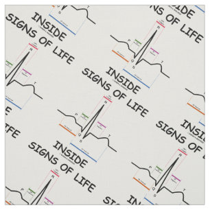 Tissu Signes de vie à l'intérieur d'humour Médicale d