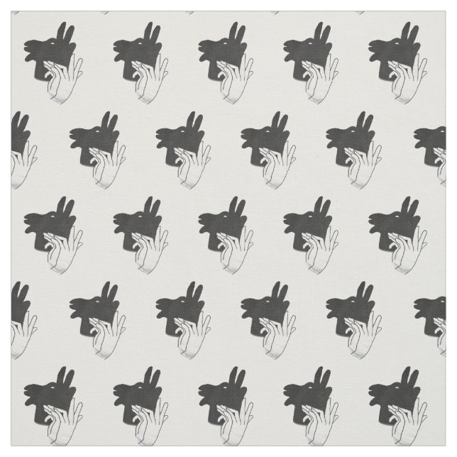 Tissu Silhouette à la main Billy Goat Grey (Échantillon)