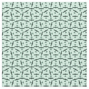 Tissu Silhouettes d'avion Vintage COULEUR GLOBAL PERSONN