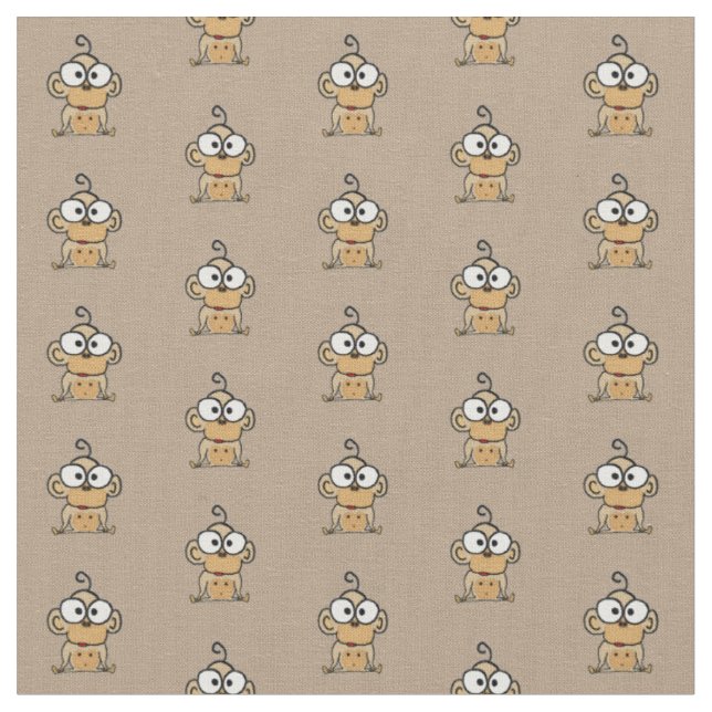 Tissu Singe de bébé (Fermer)