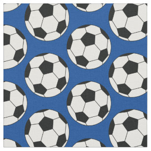 Tissu Soccer Balls Sports Blue