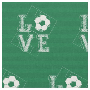 Tissu Soccer d'Amour
