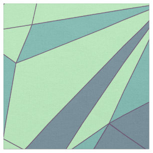 Tissu Sorte de la géométrie - suffisance d'Aqua