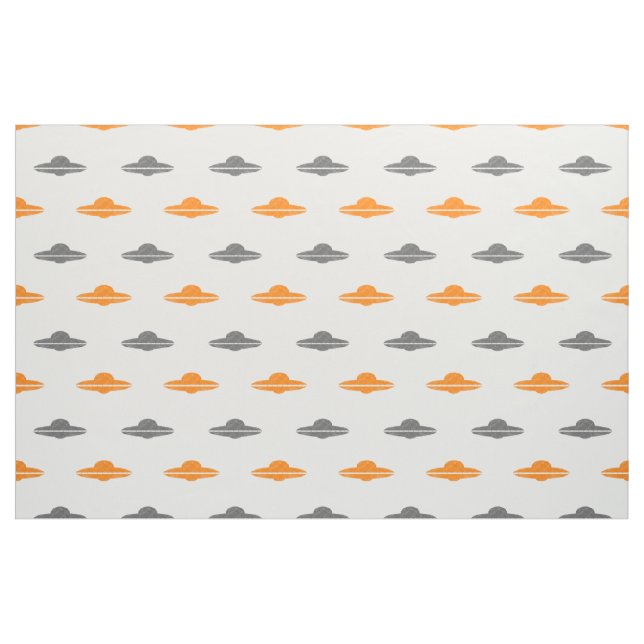 Tissu soucoupe volante à motif (Fat Quarter)