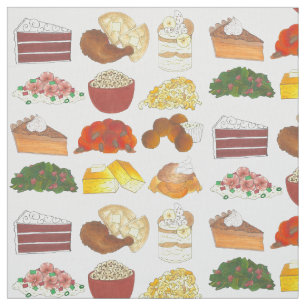Tissu Soul Food Favoris Foie Cuisine Sud
