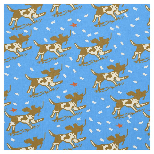 Tissu Sourire de mer (Échantillon)