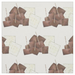 Tissu South Dakota Chislic Cubed Meat Crackers SD Foie