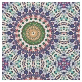 Tissu Spectral Mandala Abstrait