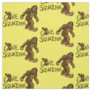 Tissu Squatchin allé