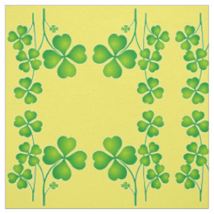 Tissu St. Patrick's Day Clover + vos idées