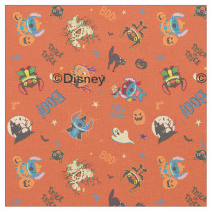 Tissu Stitch Halloween Trick or Treat Motif