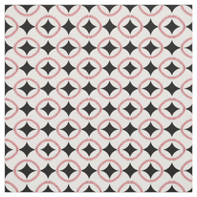 Tissu Structure de conception de baseballs (Échantillon)
