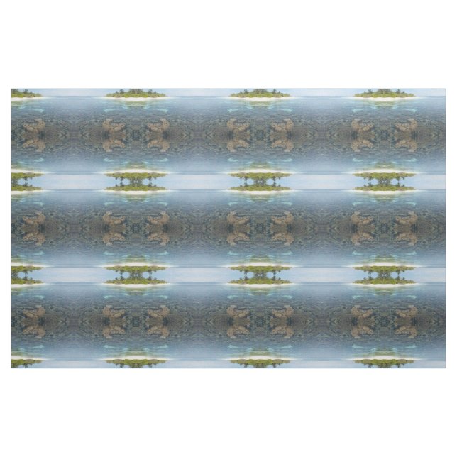 Tissu Structure de l'île Pradise (Fat Quarter)