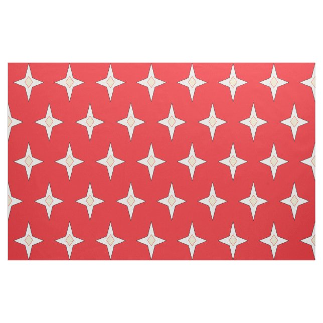 Tissu Structure du champ Star (Fat Quarter)