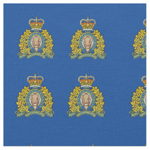 Tissu Structure du logo de la Gendarmerie royale du Cana