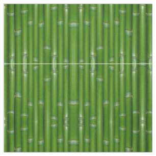 Tissu Structure personnalisée en bambou vert