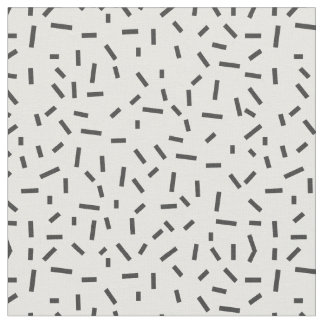 Tissu Style minimal géométrique d'abrégé sur noir de