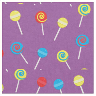 Tissu Sucettes Mignonnes Enfants Bonbons Colorés