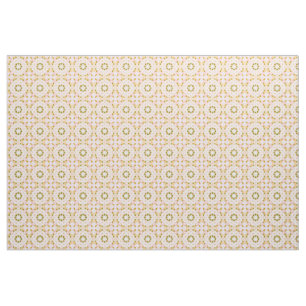 Tissu Sucre Rose rose or rose Pêche printemps vert étoil