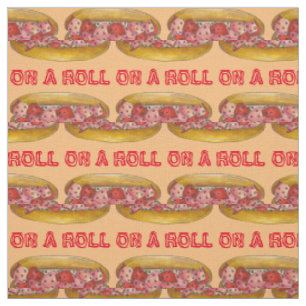 Tissu Sur un rouleau Maine Lobster Roll Nourriture de fr