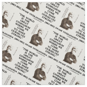 Tissu Swami Vivekananda Grand Gymnase Mondial Fort Qte