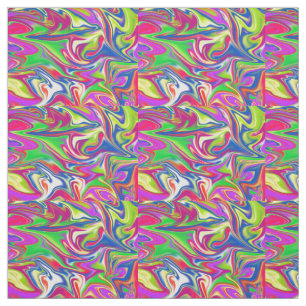 Tissu "Sweet Swirls : The Bubblegum Marble Delft"