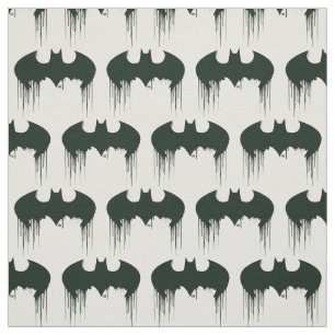Tissu Symbole Batman   Logo Spraypaint