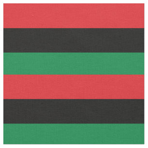 Tissu Symbole panafricain du drapeau africain américain