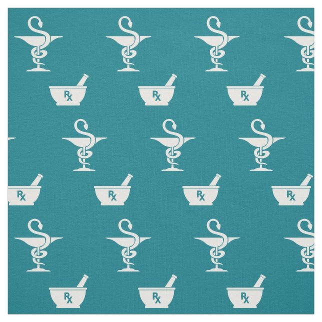 Tissu Symboles de pharmacie (Échantillon)