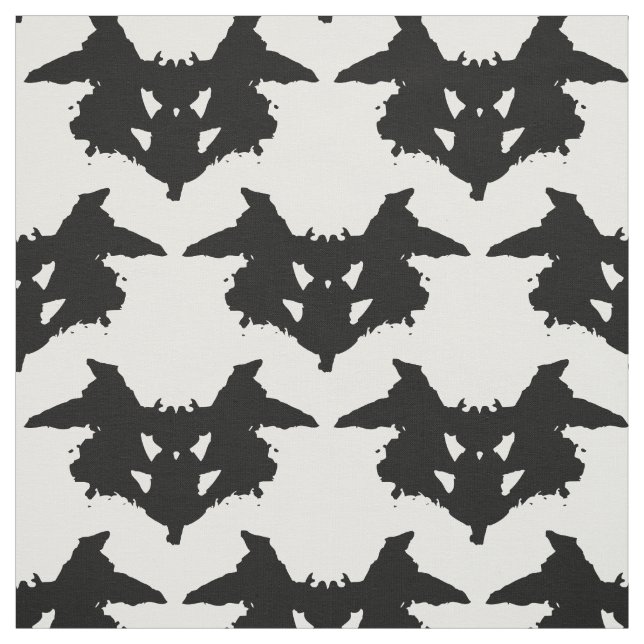 Tissu Tache d'encre de Rorschach (Échantillon)