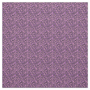 Tissu Taches de guépard rose et pourpre