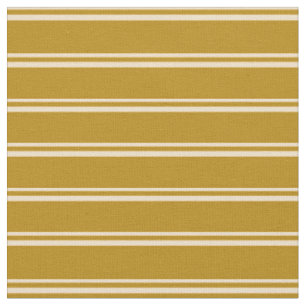 Tissu Tan & Dark Goldenrod Couleur Motif de bandes