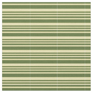Tissu Tan & Olive foncé Vert Motif de couleur