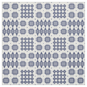 Tissu Tapisserie de Faux de Gallois bleu-foncé sur le