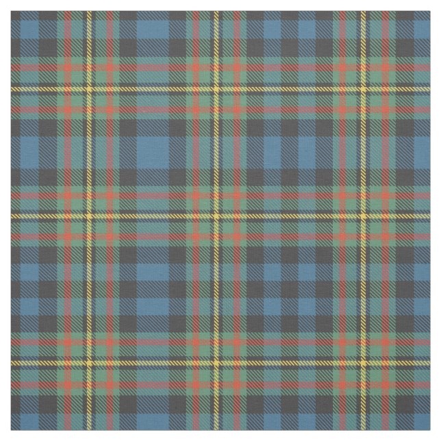 Tissu Tartan ancien du clan MacLellan (Échantillon)