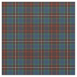 Tissu Tartan antique de Fraser de clan