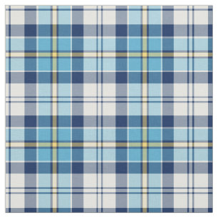 Tissu Tartan bleu de robe de Culloden