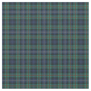Tissu Tartan Clan Robertson Plaid vert pourpre