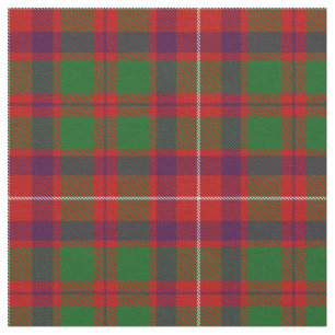 Tissu Tartan de clan de Geddes