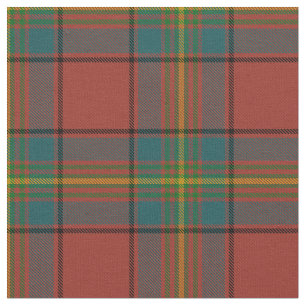Tissu Tartan de rouge de plaid d'Oliver d'écossais