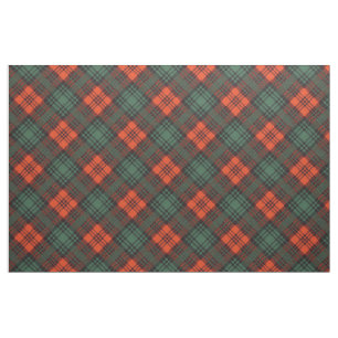 Tissu Tartan d'écossais de plaid de clan de Kerr