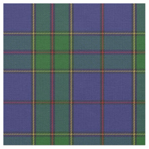 Tissu Tartan d'écossais de vert de rouge bleu de