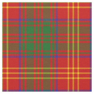 Tissu Tartan écossais de clan de brûlures