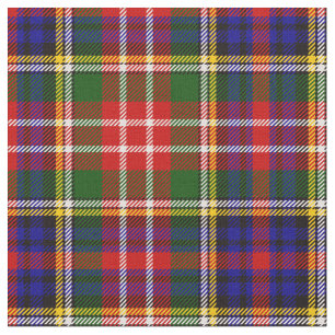 Tissu Tartan écossais de clan de Christie