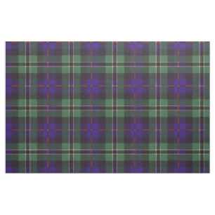 Tissu Tartan rose d'écossais de plaid de clan