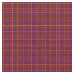 Tissu Tartan Rouge Vérifié Avec Incalies Sporran,