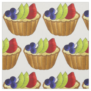 Tissu Tarte aux Fruits Tarte aux tartes Pâte française