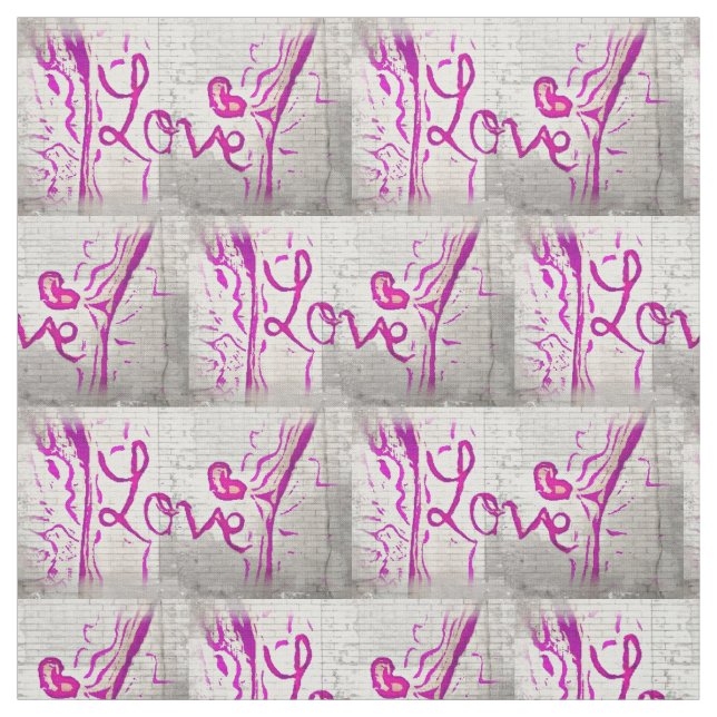 Tissu Tatouage d'amour (Échantillon)