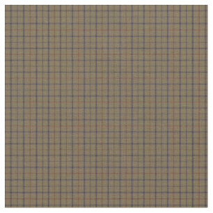 Tissu Tattersall Fashion Brooks Camel Bleu Rouge